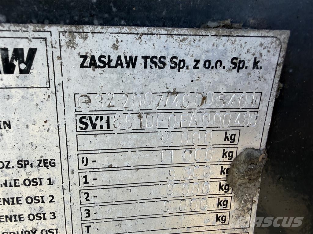 VIN 486 - ZASLAW TRAILIS STEEL 25 klanicový náves VIN Nosači