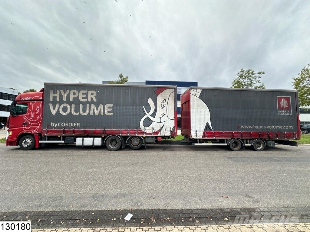 Mercedes-Benz Actros 2548 EURO 6, 6x2, Lift roof, Combi Schuifzeilopbouw