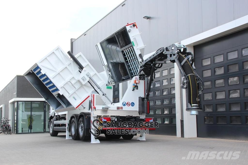MAN TGS MTS DINO 8 Saugbagger Kombi / koparki ssące