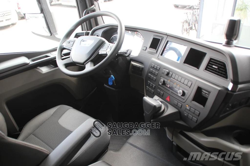MAN TGS MTS DINO 8 Saugbagger Kombi / koparki ssące