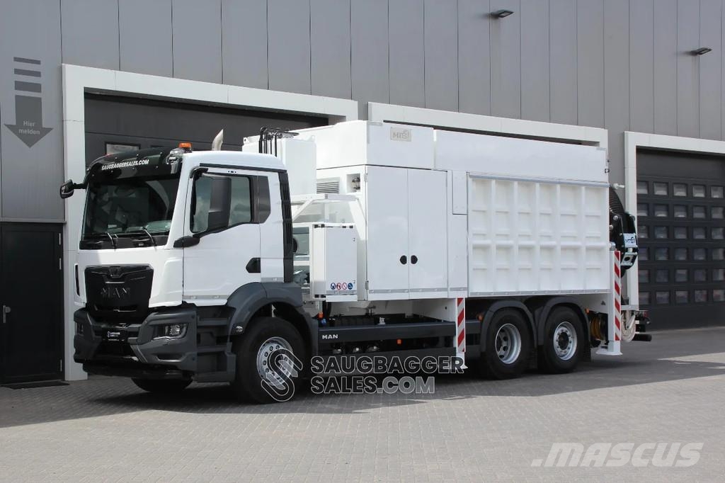 MAN TGS MTS DINO 8 Saugbagger Kombi / koparki ssące