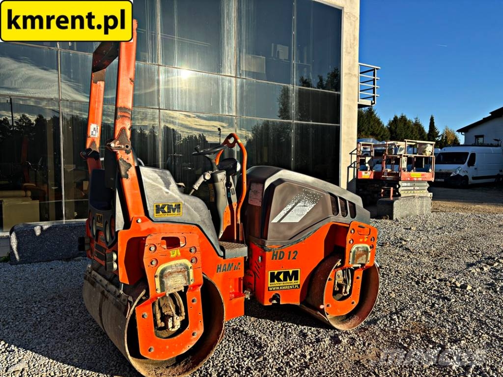 Hamm HD 12 VV WALEC 2010R. MTH: 1525! | Bomag BW 120 AD Duowalsen