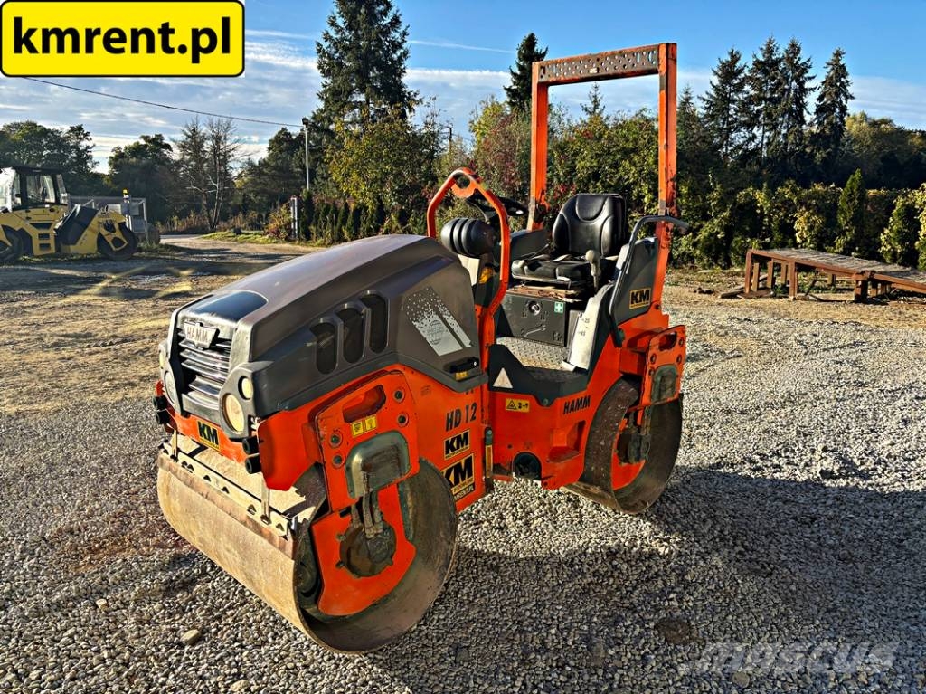 Hamm HD 12 VV WALEC 2010R. MTH: 1525! | Bomag BW 120 AD Duowalsen