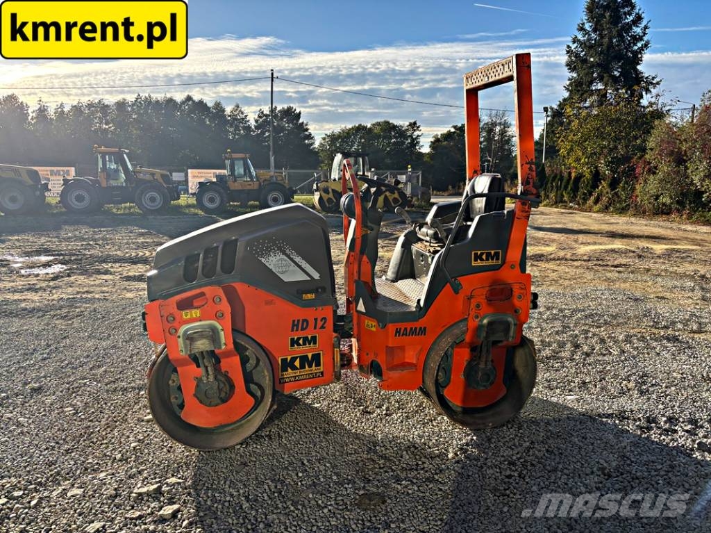 Hamm HD 12 VV WALEC 2010R. MTH: 1525! | Bomag BW 120 AD Duowalsen