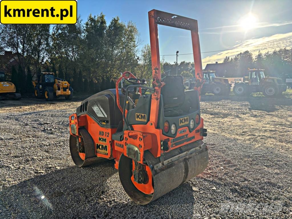 Hamm HD 12 VV WALEC 2010R. MTH: 1525! | Bomag BW 120 AD Duowalsen
