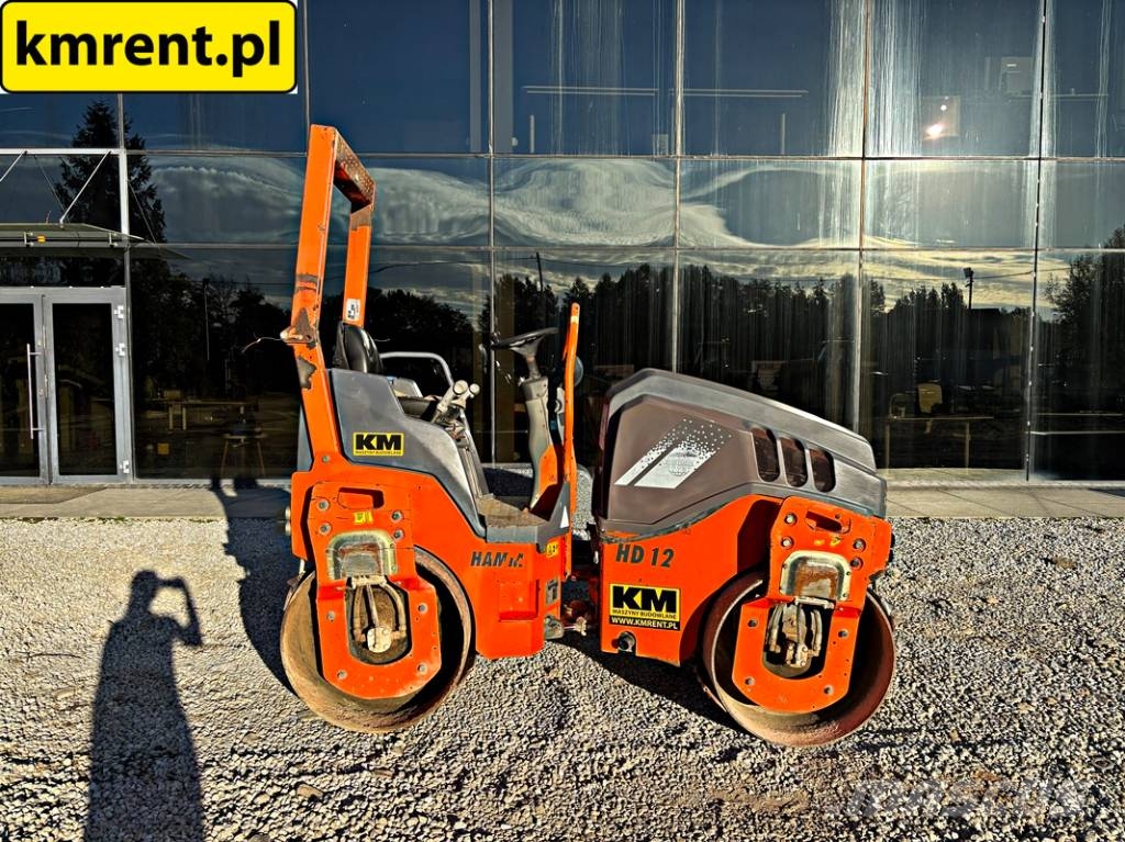 Hamm HD 12 VV WALEC 2010R. MTH: 1525! | Bomag BW 120 AD Duowalsen