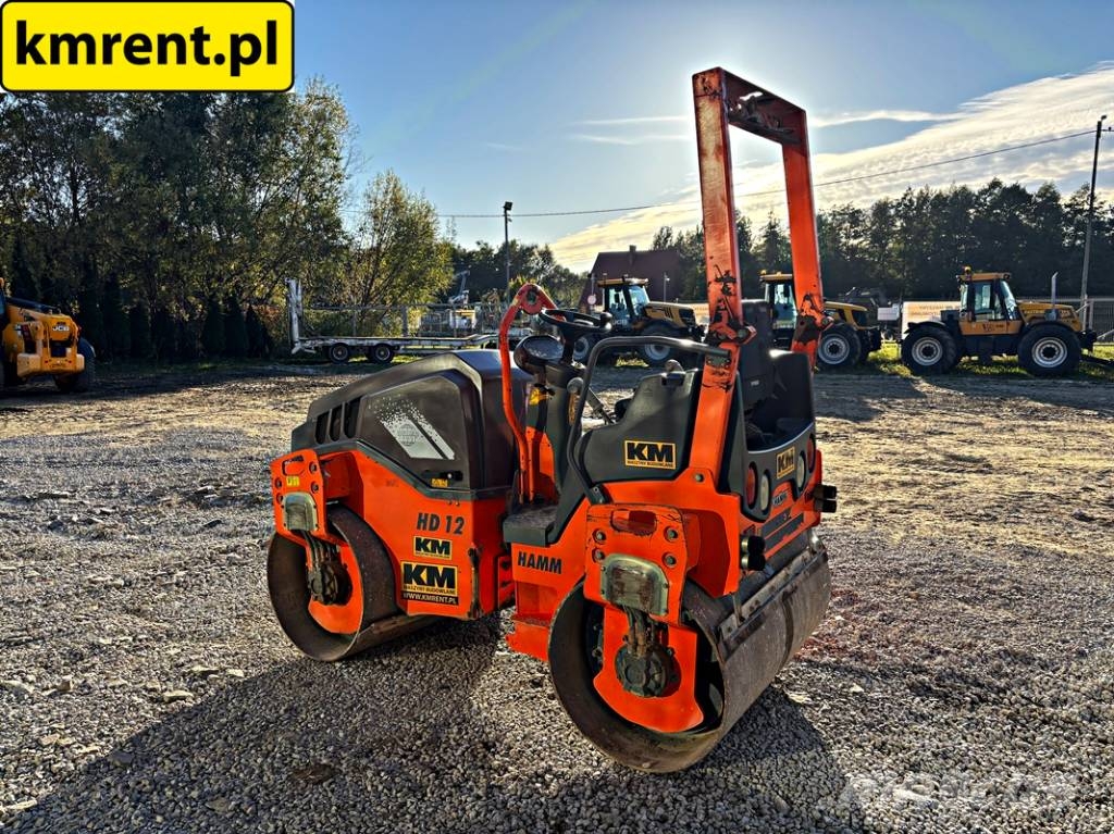 Hamm HD 12 VV WALEC 2010R. MTH: 1525! | Bomag BW 120 AD Duowalsen