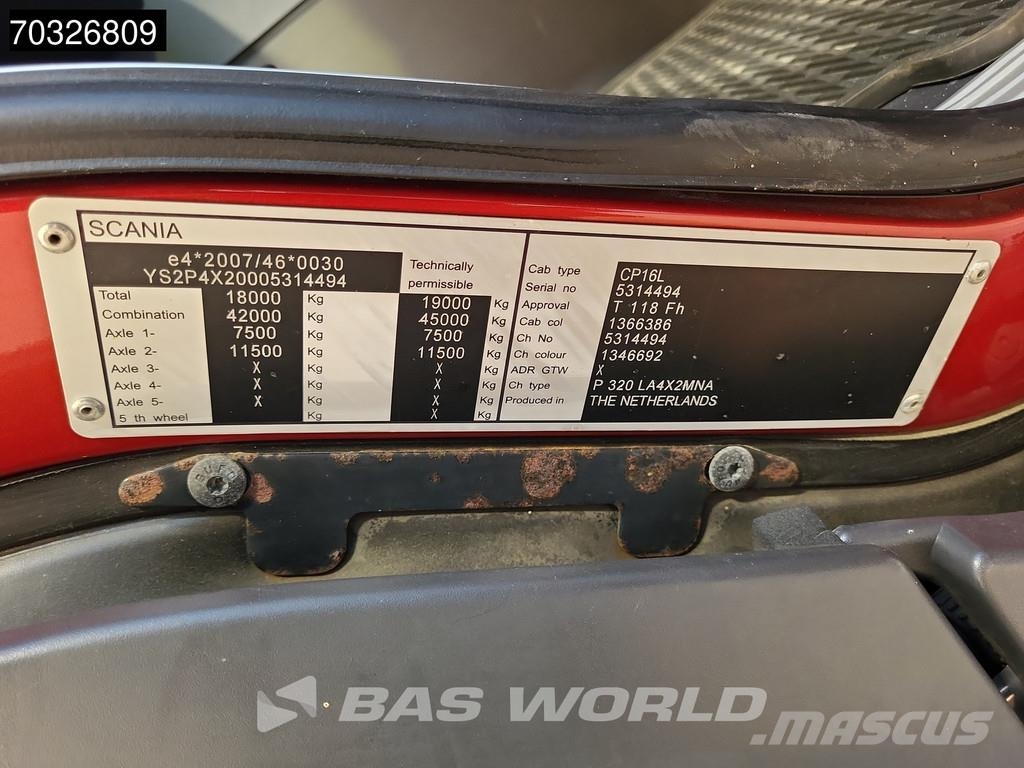 Scania P320 P 4X2 Cruise Control LED Euro 5 Camiones tractor