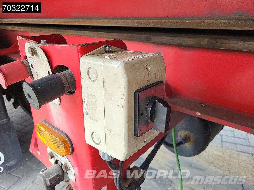 Jumbo T0180 2 axles LZV B-Double Tailgate LBW Steering A Semirremolques de carrocería de cajas