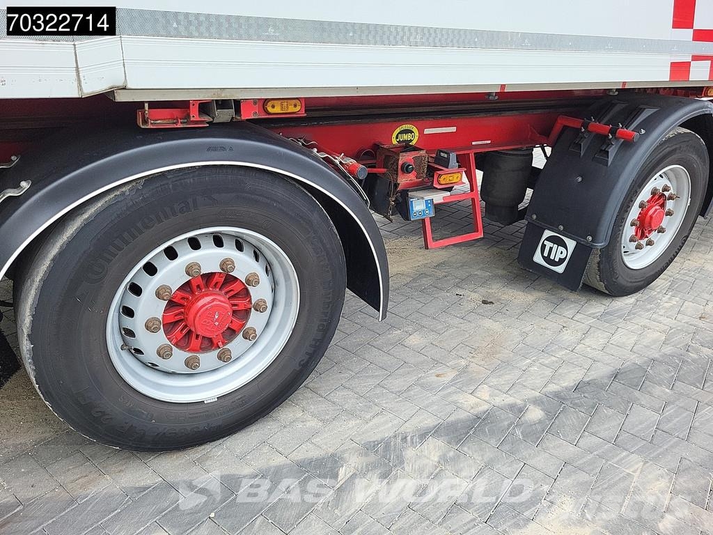 Jumbo T0180 2 axles LZV B-Double Tailgate LBW Steering A Semirremolques de carrocería de cajas