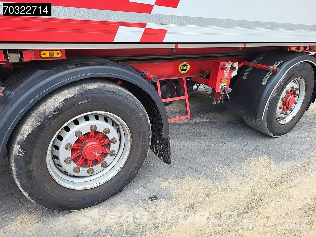 Jumbo T0180 2 axles LZV B-Double Tailgate LBW Steering A Semirremolques de carrocería de cajas
