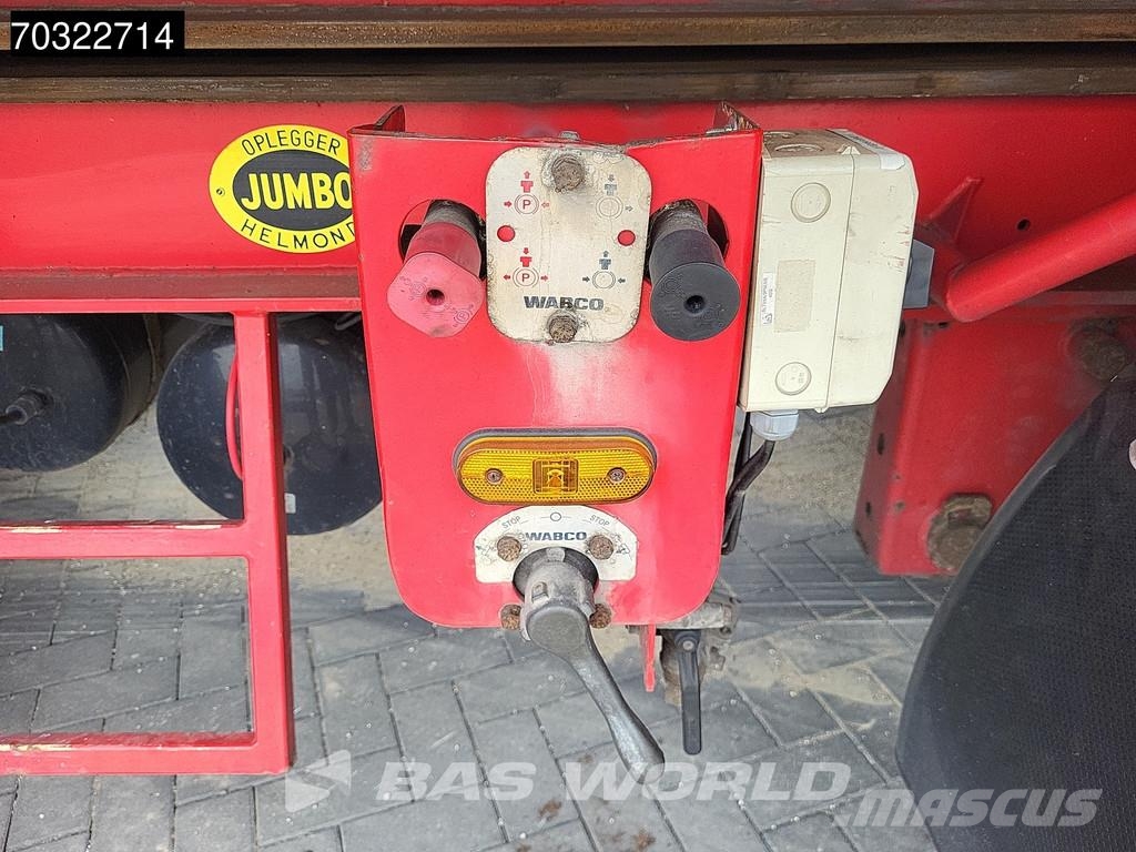 Jumbo T0180 2 axles LZV B-Double Tailgate LBW Steering A Semirremolques de carrocería de cajas