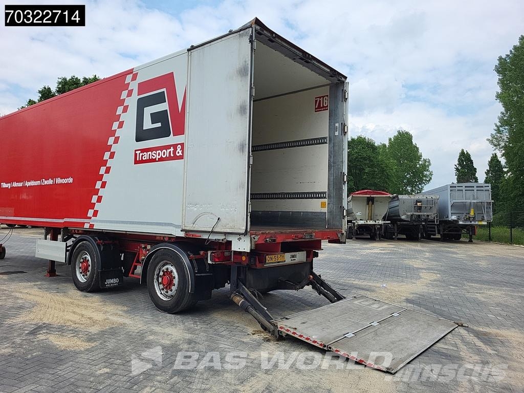 Jumbo T0180 2 axles LZV B-Double Tailgate LBW Steering A Semirremolques de carrocería de cajas