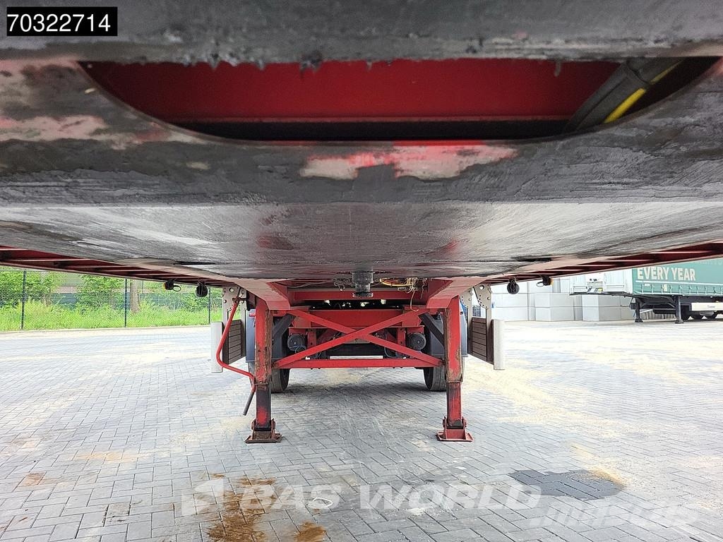 Jumbo T0180 2 axles LZV B-Double Tailgate LBW Steering A Semirremolques de carrocería de cajas