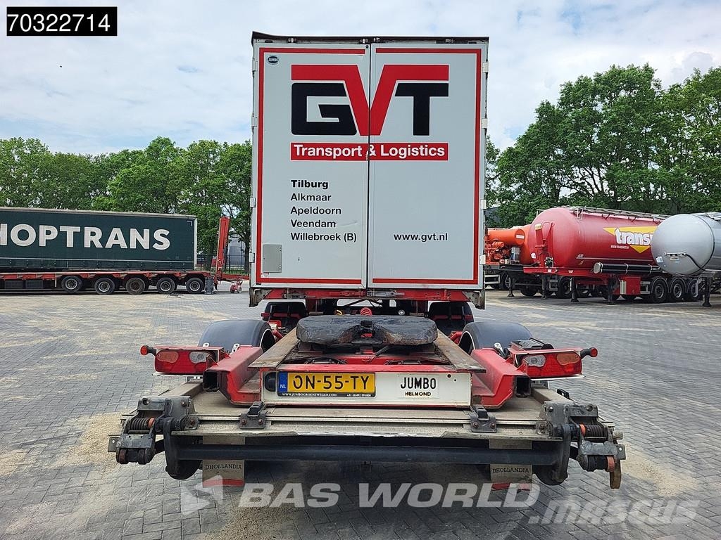 Jumbo T0180 2 axles LZV B-Double Tailgate LBW Steering A Semirremolques de carrocería de cajas