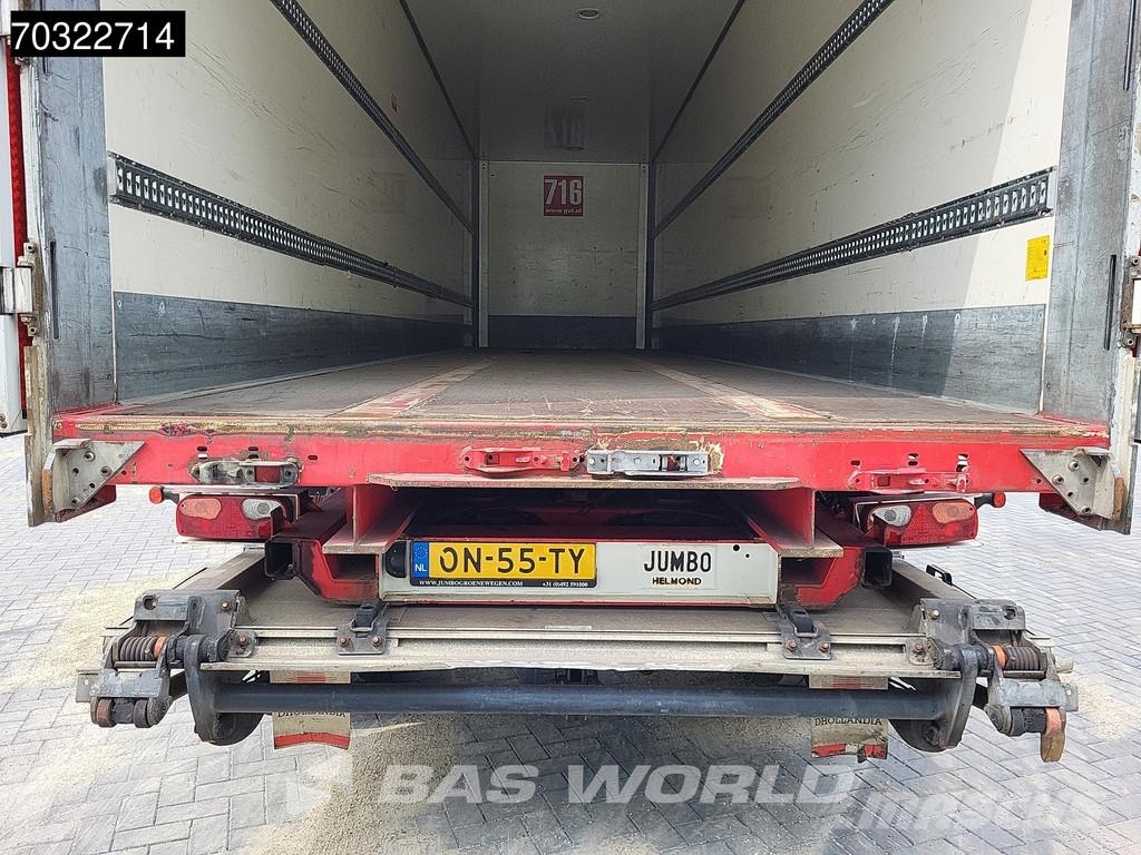 Jumbo T0180 2 axles LZV B-Double Tailgate LBW Steering A Semirremolques de carrocería de cajas