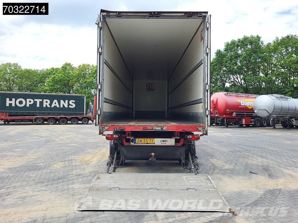 Jumbo T0180 2 axles LZV B-Double Tailgate LBW Steering A Semirremolques de carrocería de cajas