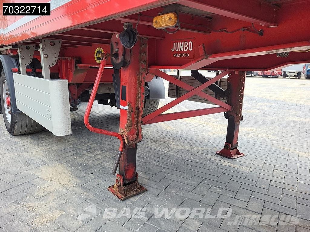 Jumbo T0180 2 axles LZV B-Double Tailgate LBW Steering A Semirremolques de carrocería de cajas