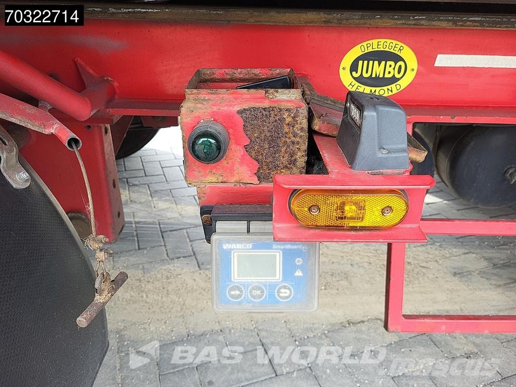 Jumbo T0180 2 axles LZV B-Double Tailgate LBW Steering A Semirremolques de carrocería de cajas