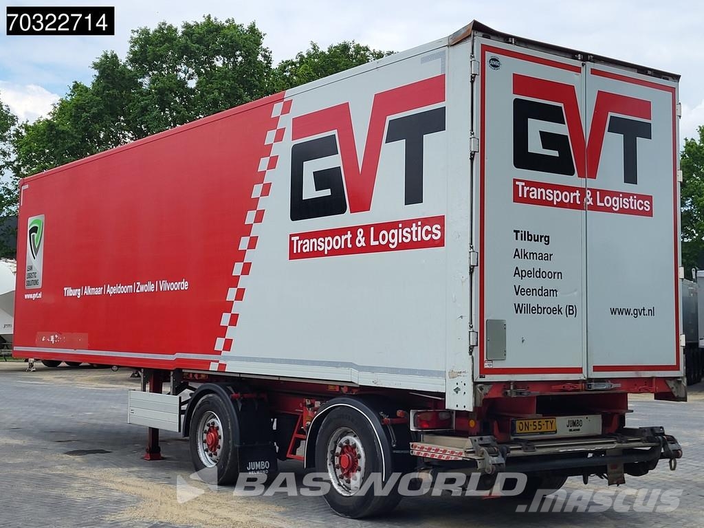 Jumbo T0180 2 axles LZV B-Double Tailgate LBW Steering A Semirremolques de carrocería de cajas