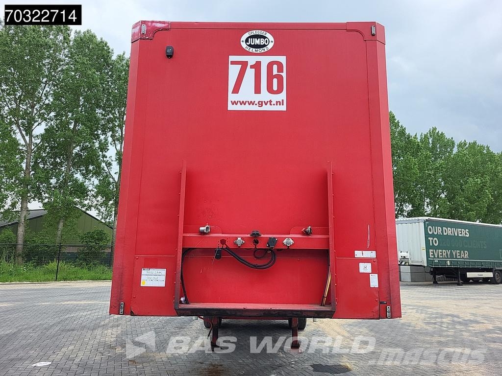 Jumbo T0180 2 axles LZV B-Double Tailgate LBW Steering A Semirremolques de carrocería de cajas