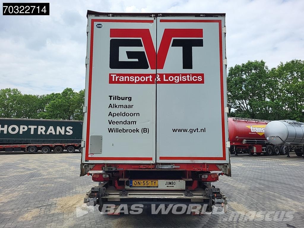 Jumbo T0180 2 axles LZV B-Double Tailgate LBW Steering A Semirremolques de carrocería de cajas
