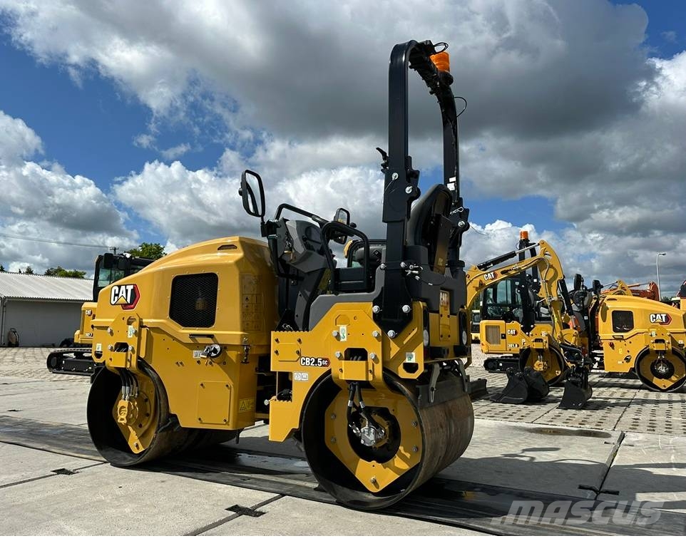 CAT CB 2.5 GC Çift tamburlu silindirler
