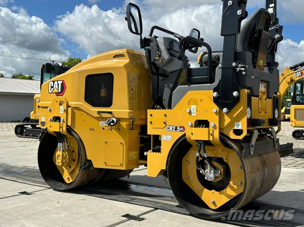 CAT CB 2.5 GC Çift tamburlu silindirler