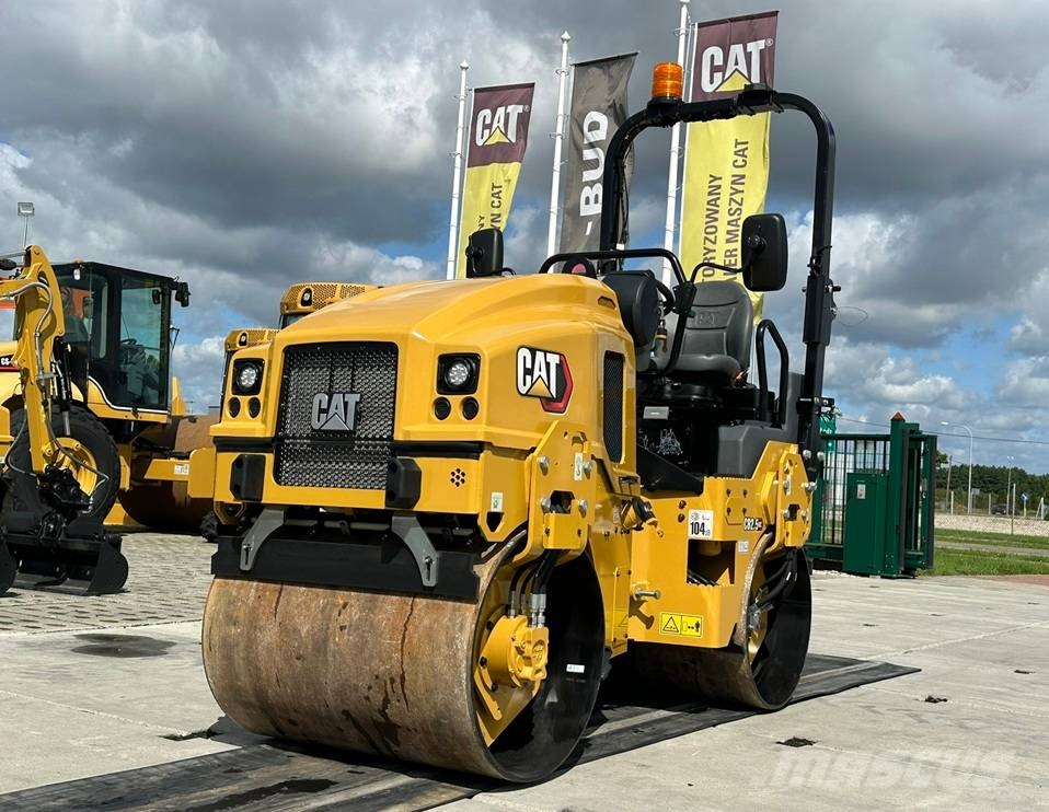 CAT CB 2.5 GC Çift tamburlu silindirler