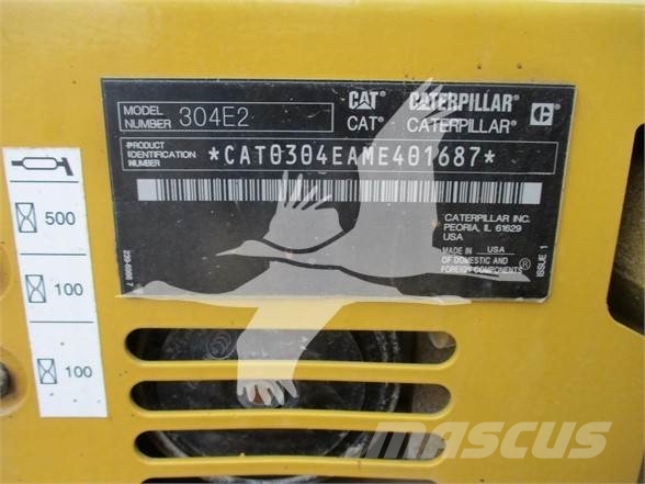 CAT 304E2 CR Miniexcavadoras