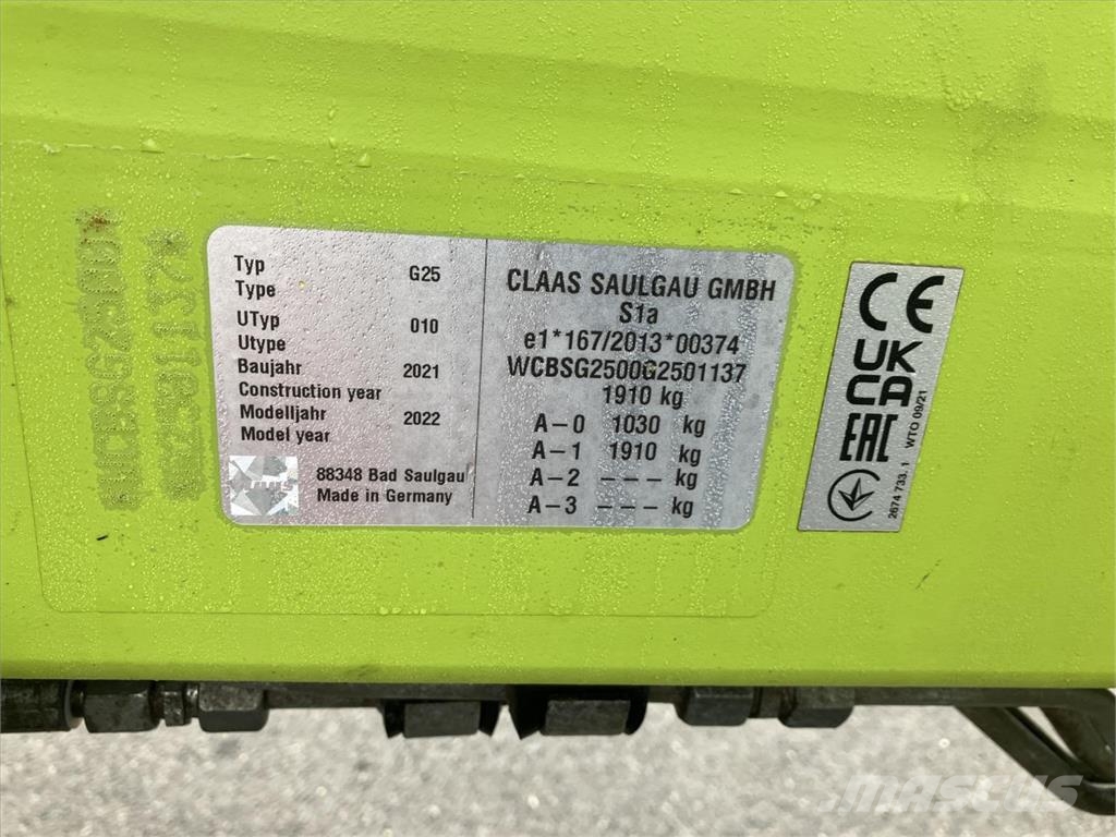 CLAAS LINER 2900 Ranghinatori
