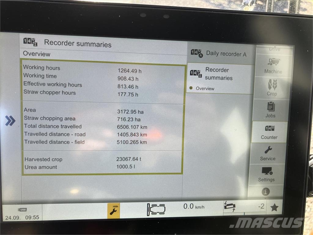 CLAAS TUCANO 570 Mietitrebbiatrici