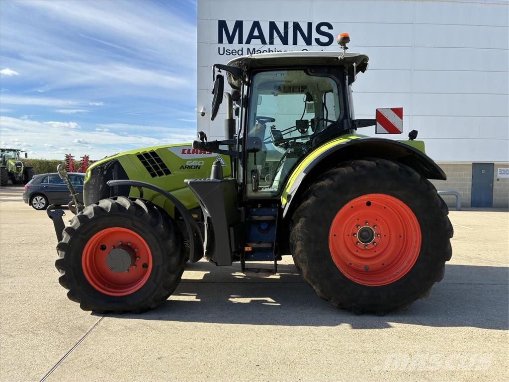 CLAAS ARION 660 CMATIC CEB 트랙터