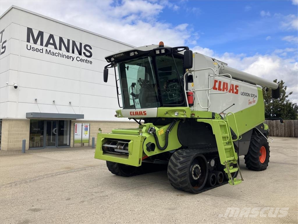 CLAAS LEXION 570+ TT Kombajni