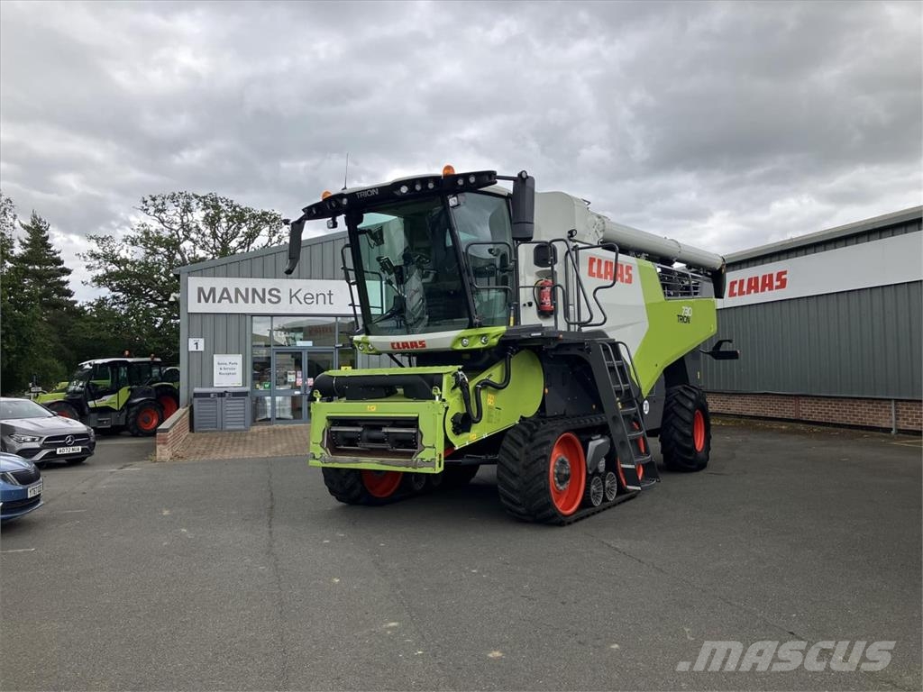 CLAAS USED 2023 TRION 730TT C/W V770 VARIO CUTTERBAR (82 حصادات