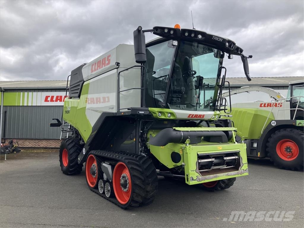 CLAAS USED 2023 TRION 730TT C/W V770 VARIO CUTTERBAR (82 حصادات