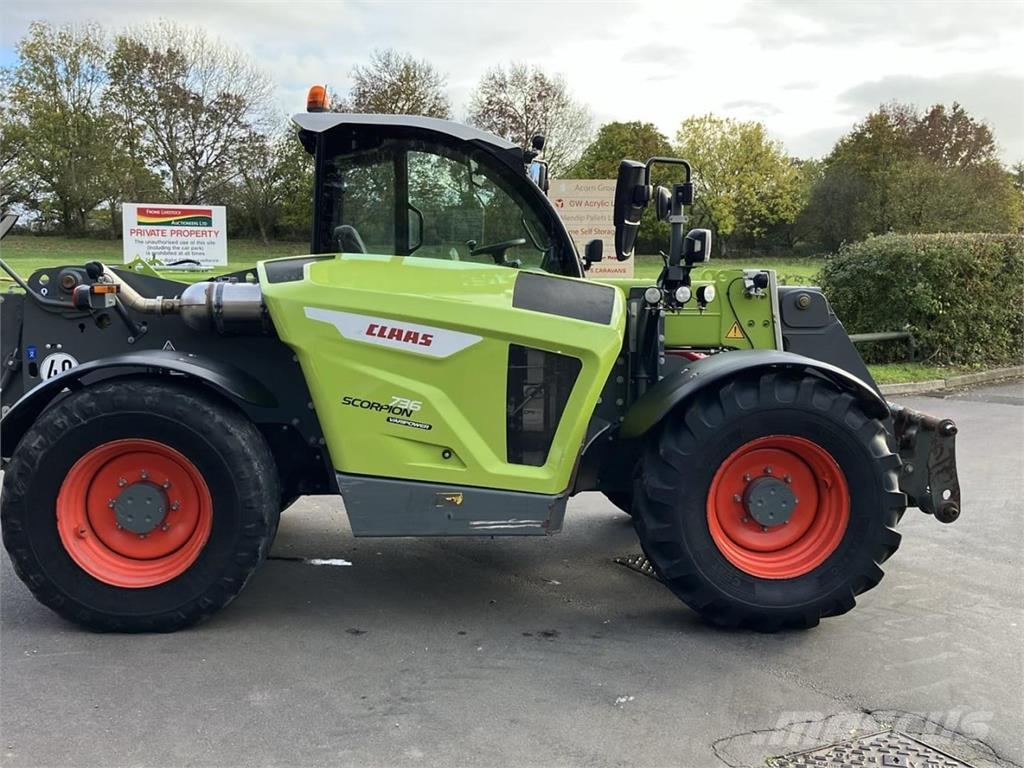 CLAAS SCORPION 736 Сельскохозяйственные телескопические погрузчики