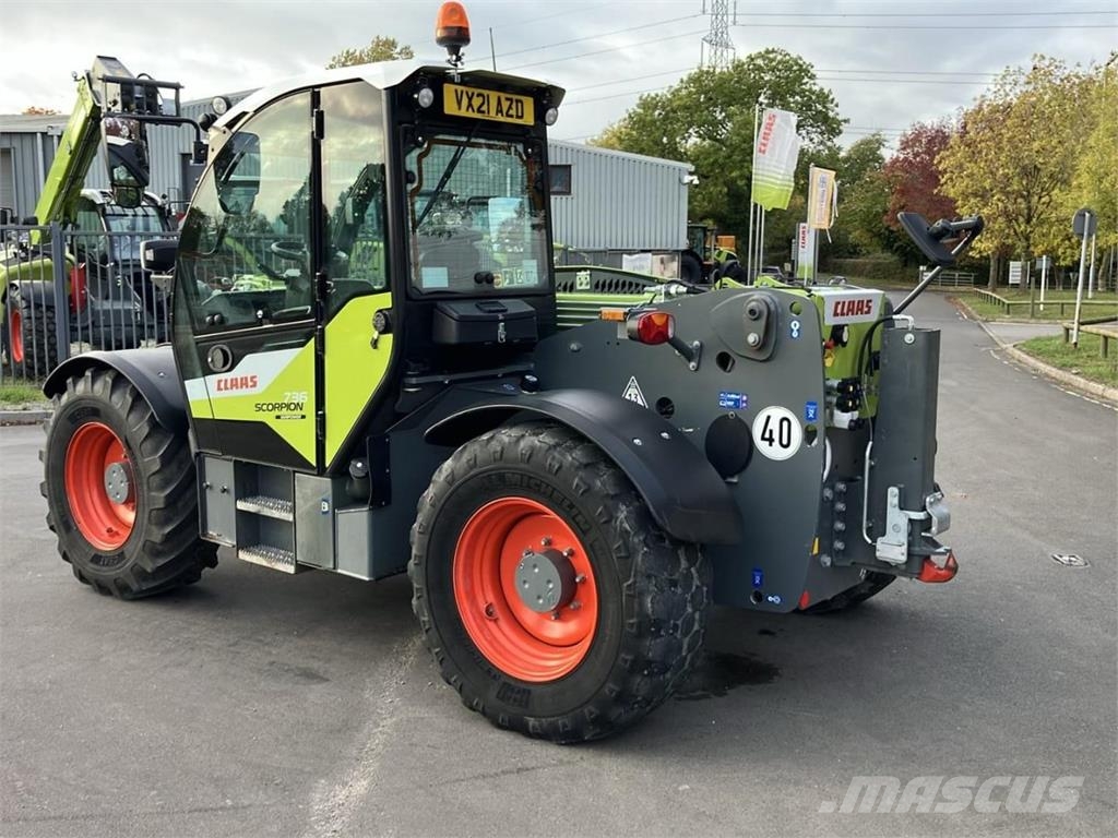 CLAAS SCORPION 736 Сельскохозяйственные телескопические погрузчики