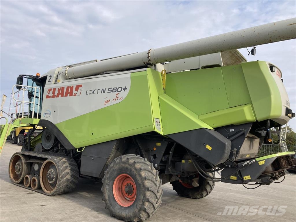 CLAAS USED 2007 LEXION 580TT C/W V900 CUTTERBAR Combine harvesters