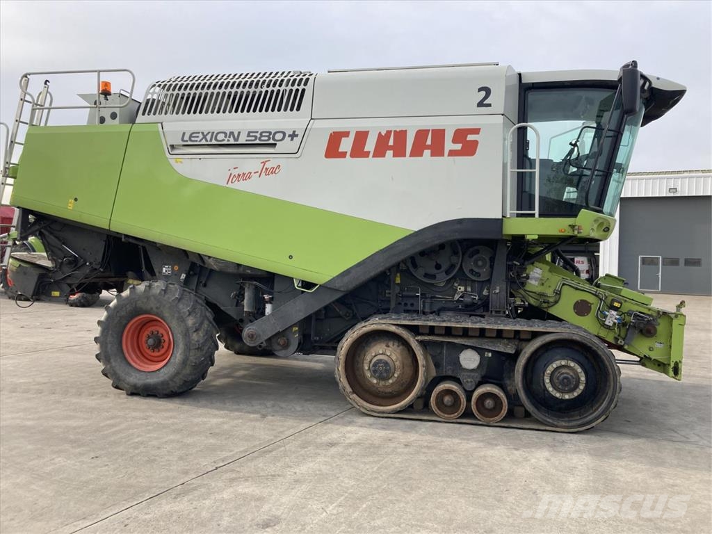 CLAAS USED 2007 LEXION 580TT C/W V900 CUTTERBAR Combine harvesters