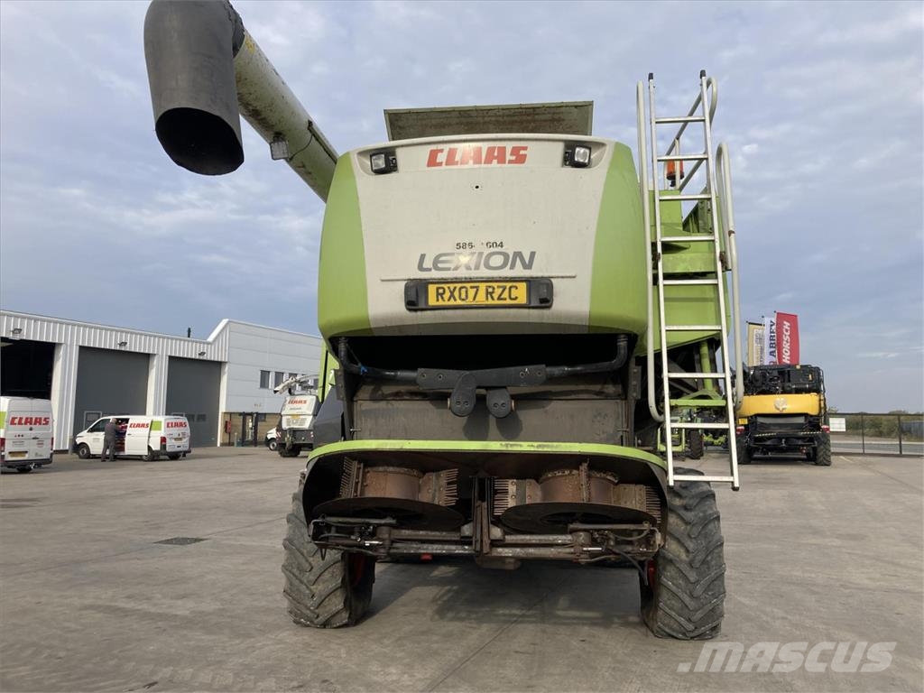 CLAAS USED 2007 LEXION 580TT C/W V900 CUTTERBAR Combine harvesters
