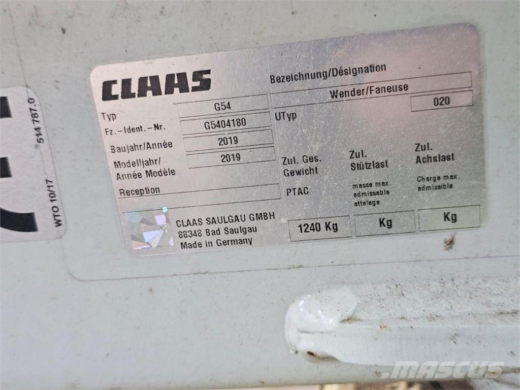 CLAAS USED 2019 VOLTO 900 Rendkészítő