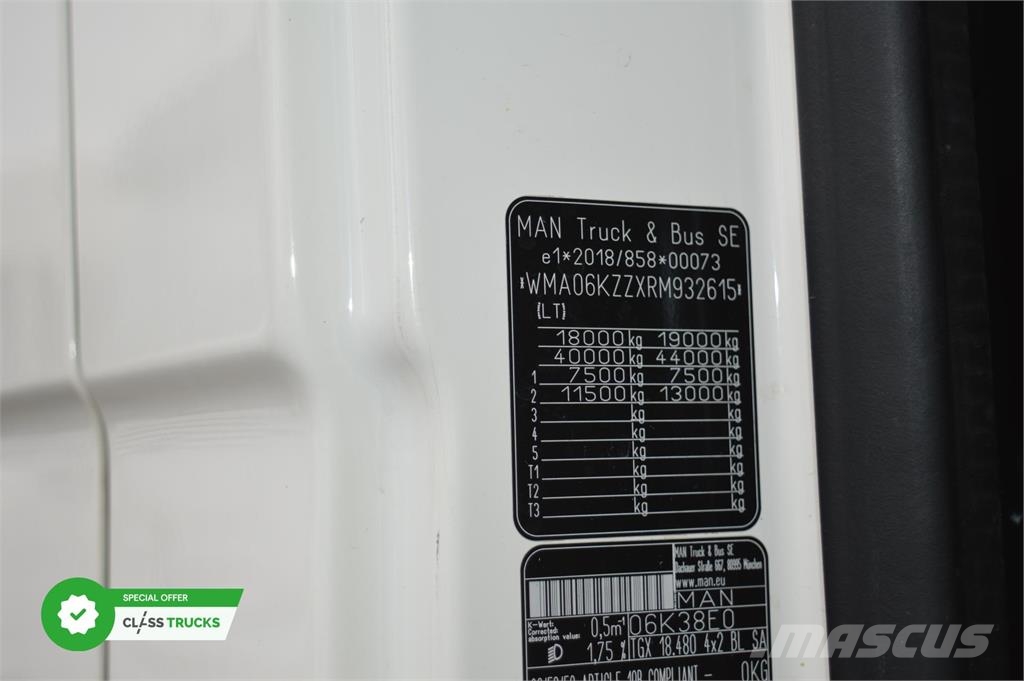 MAN TGX 18.480 GX Cab, ACC Truck Tractor Units