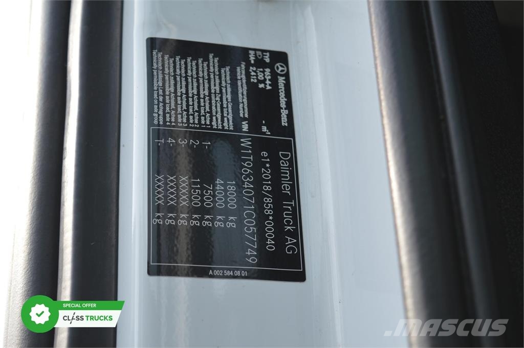 Mercedes-Benz Actros 5 1845 BigSpace MirrorCam Sattelzugmaschinen