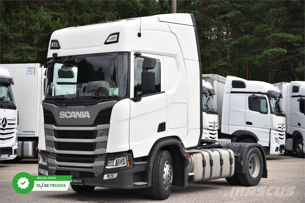 Scania R450 CR20H Retarder Adaptive Cruise Control ADAS P Naudoti vilkikai