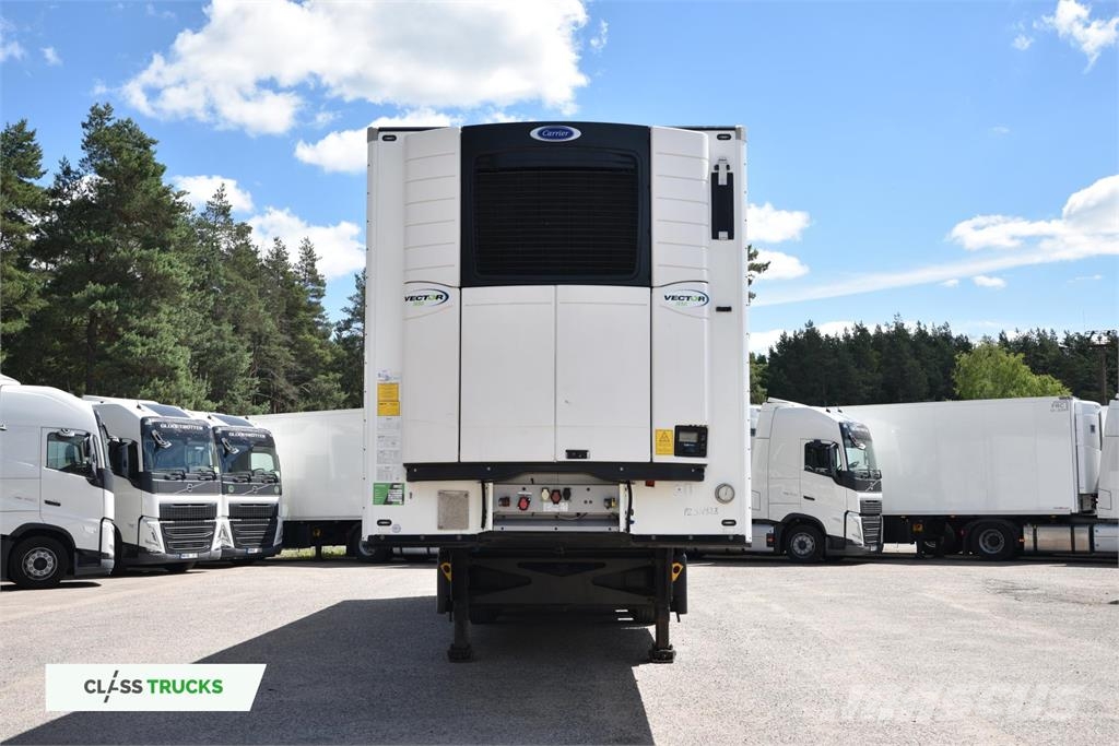 Schmitz Cargobull Double Deck FP 60 Carrier Vector 1550 Lifting Axle مقطورات بدرجة حرارة قابلة للضبط