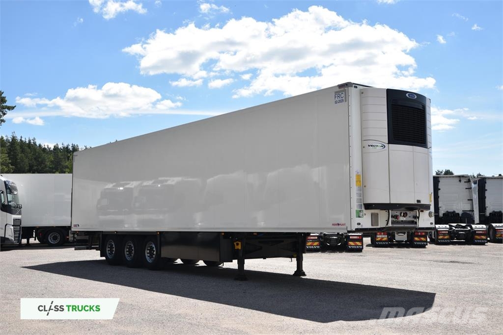 Schmitz Cargobull Double Deck FP 60 Carrier Vector 1550 Lifting Axle مقطورات بدرجة حرارة قابلة للضبط