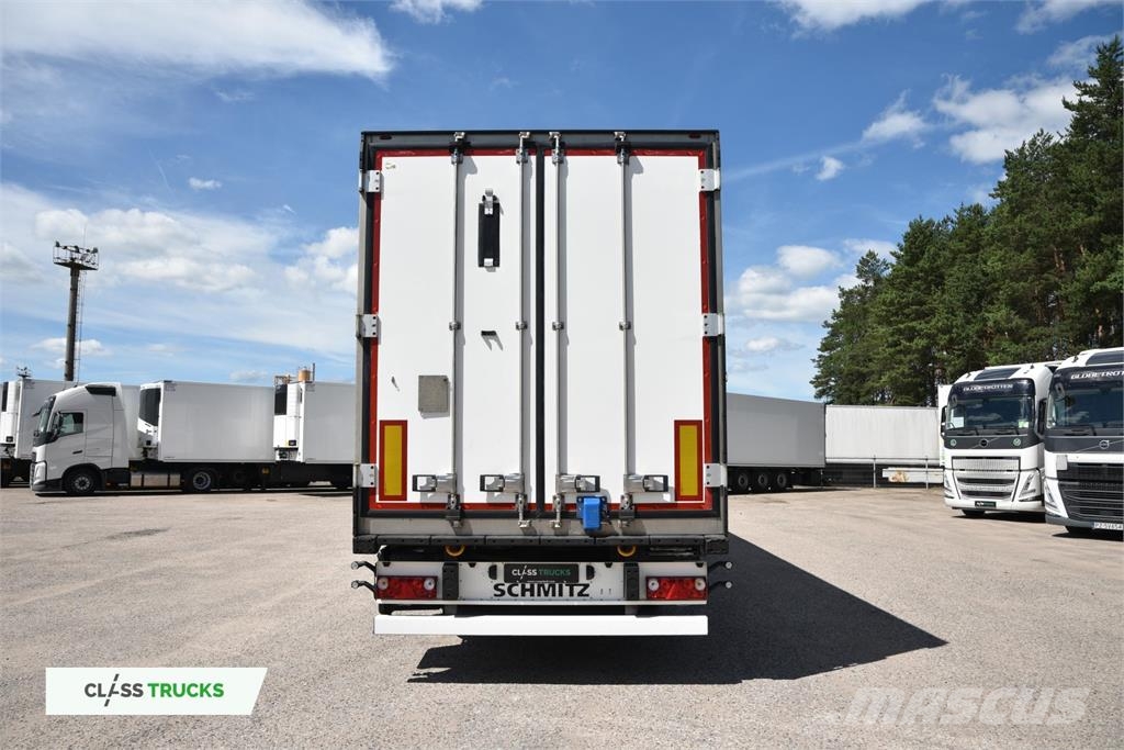 Schmitz Cargobull Double Deck FP 60 Carrier Vector 1550 Lifting Axle مقطورات بدرجة حرارة قابلة للضبط