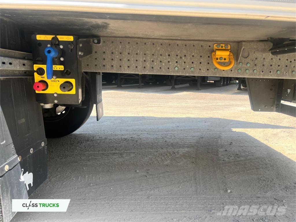 Schmitz Cargobull Double Deck FP 60 Carrier Vector 1550 Lifting Axle Treileri ar ar temperatūras kontroli