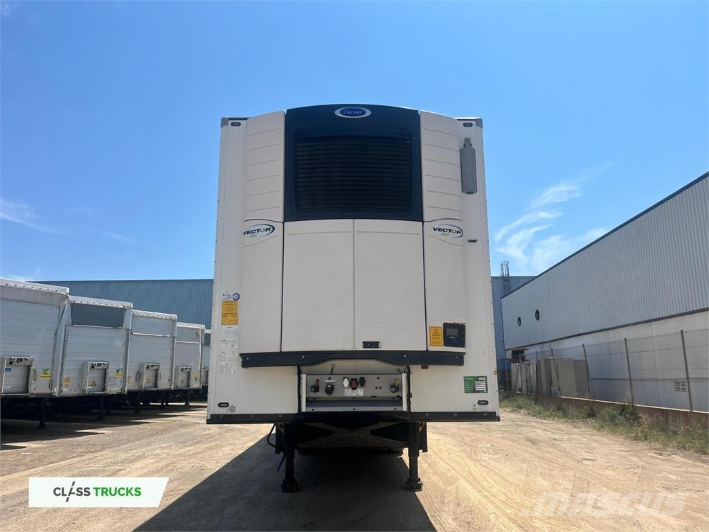 Schmitz Cargobull Double Deck FP 60 Carrier Vector 1550 Lifting Axle Treileri ar ar temperatūras kontroli